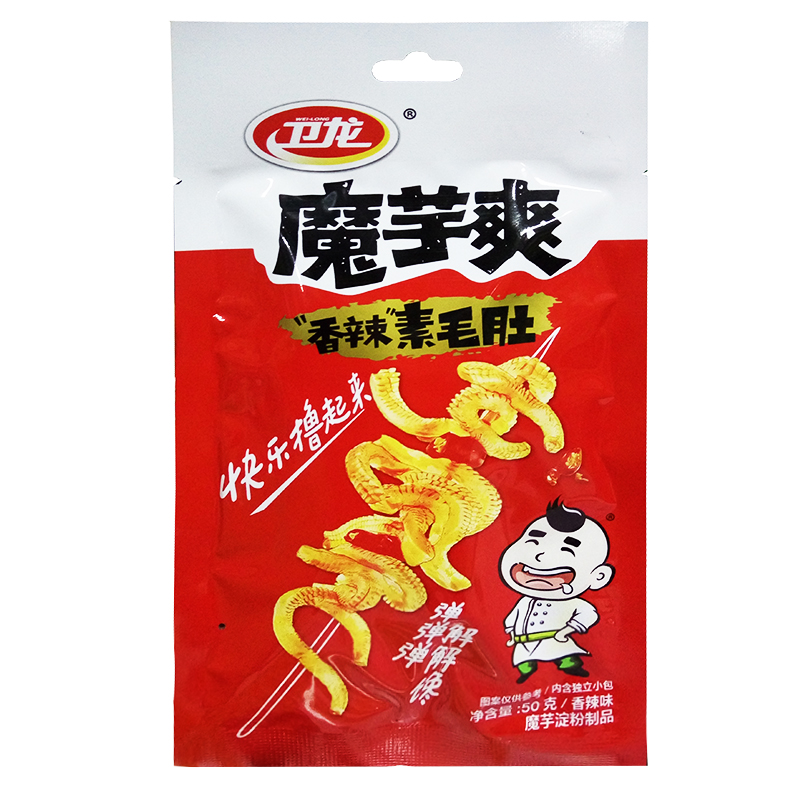 WeiLong Konjac Strips Spicy Flavour 50g – Fodal Westferry